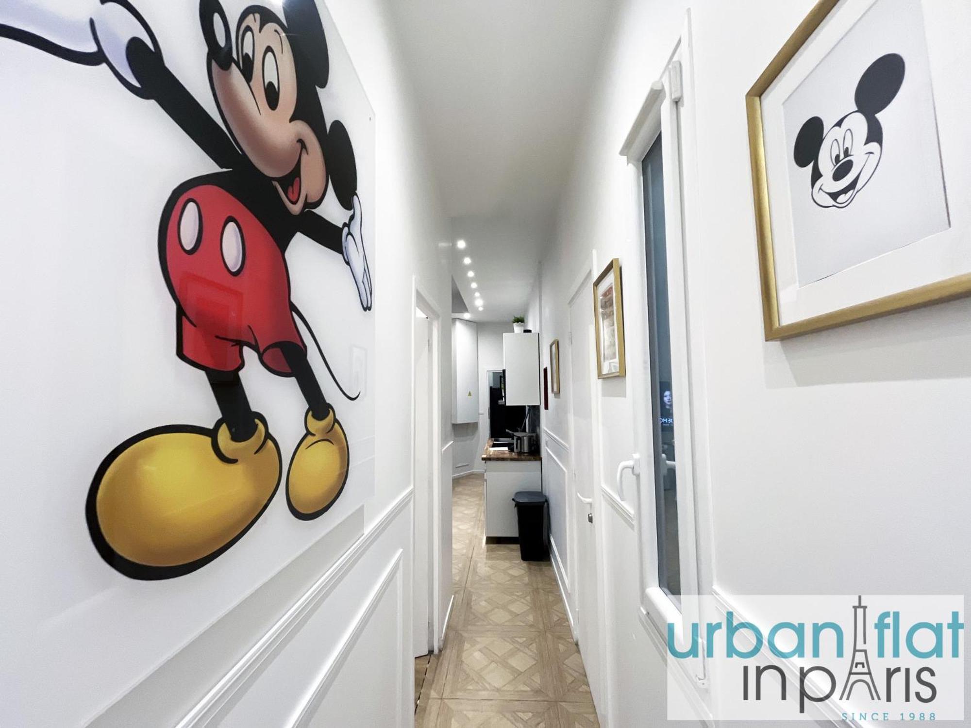 72 - Mermoz Mickey Mouse Paryż Zewnętrze zdjęcie